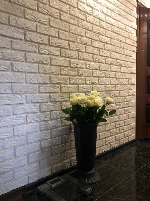 Гіпсова плитка , гіпсова цегла ,декоратиний кірпіч , лофт , loft скеля