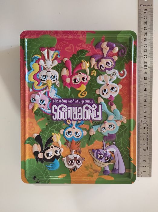 Металева коробка, органайзер Fingerlings