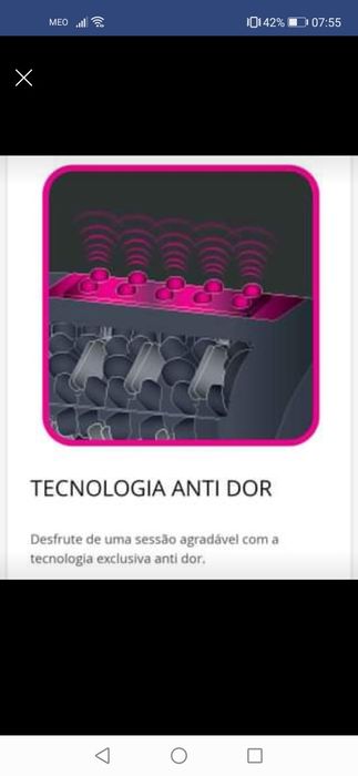 Rowenta Depiladora nunca usada, caixa fechada na embalagem