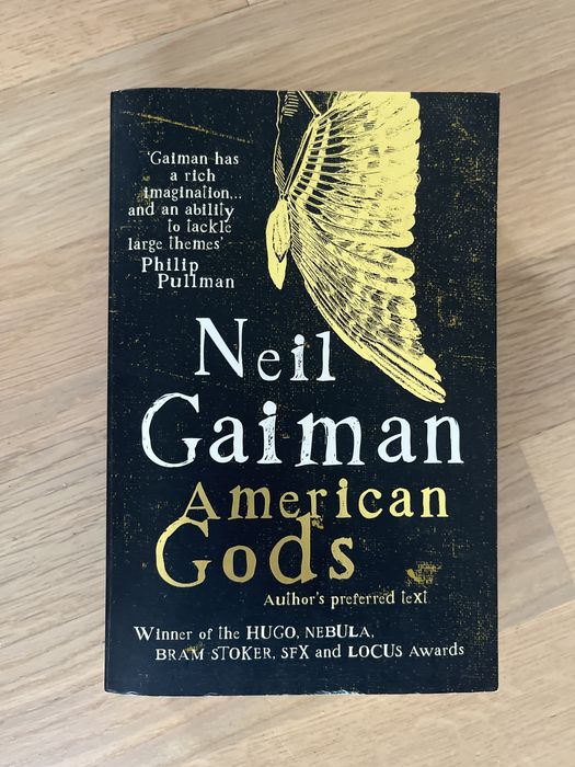 Neil Gaiman American Gods in English po angielsku