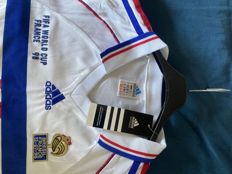 Koszulka retro Francja 1998 Zidane 10 nowa M/L