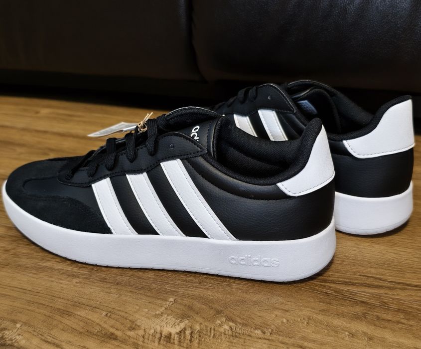 Sneakersy Adidas EU 45 1/3 - 29 cm • czarne klasyki • streetwear HIT • Express Wysyłka