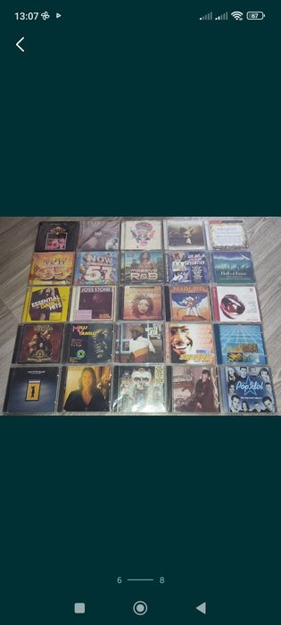 Фирменные CD Пугачева,Караченцов,Серов,Тальков,Кучин,Маликов,Линда