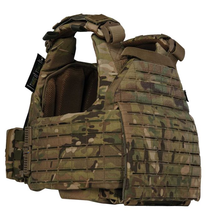 Преміум плитоноска Warmor Gen.6 МУЛЬТИКАМ. Cordura 1000d - якість!