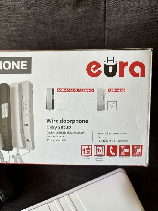 Eura Domofon ADP-42A3 nowy w opakowaniu