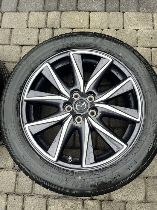 Alufelgi 5x114,3 19 cali Mazda Cx-5 Cx-7 Cx-9 opony 225/55/19