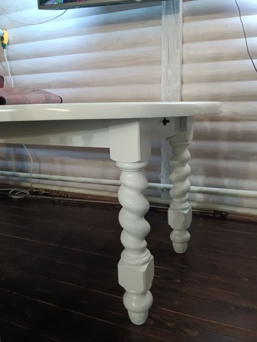 Стіл з стільцями з масиву дуба