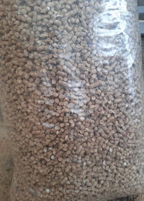 Pellet 8 mm A2 przemysłowy pelet zamiennik węgiel groszek 1005 kg