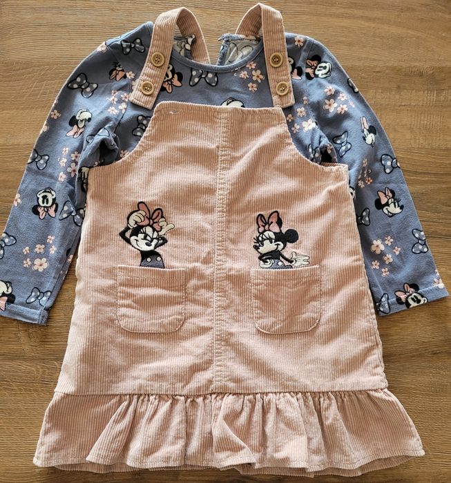 Sukienka sztruksowa Disney baby 98