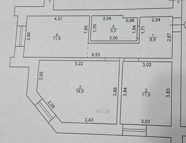 Двокімнатна квартира