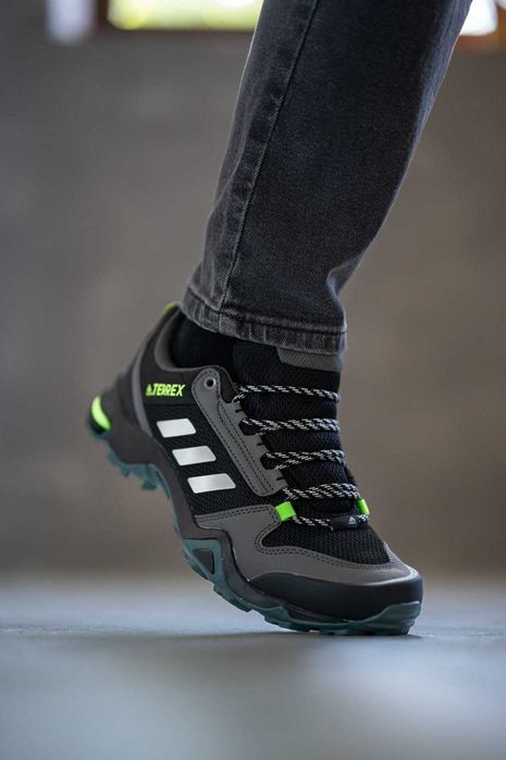 Кросівки Adidas Terrex AX3 Grey/White premium