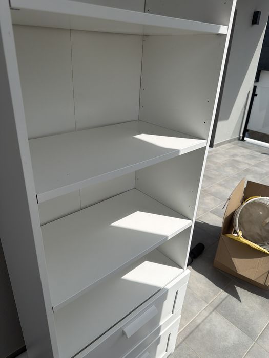 Estante BRIMNES Estante, branco, 60x190 cm