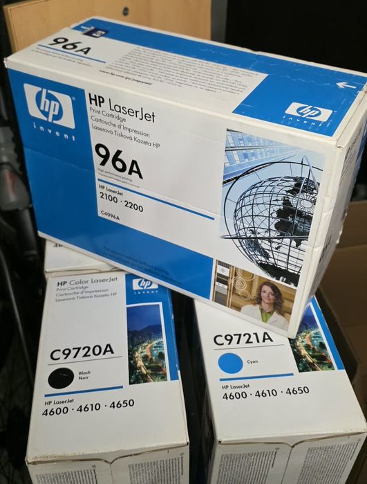 Tinteiro/ Toner HP 96A / C 9720A / C 9721A / C 9722A / C 9723A