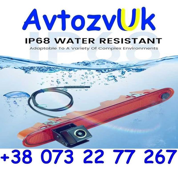 Видеокамера СТОП сигнал Renault KANGOO 2 Mercedes CITAN Megane Scenic