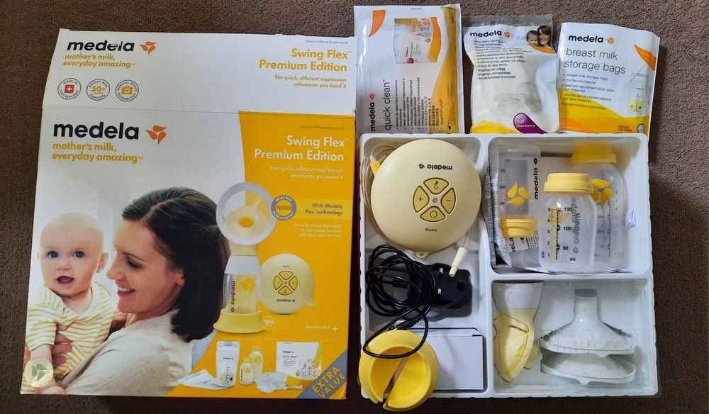 Medela swing flex premium edition (wtyczka UK)