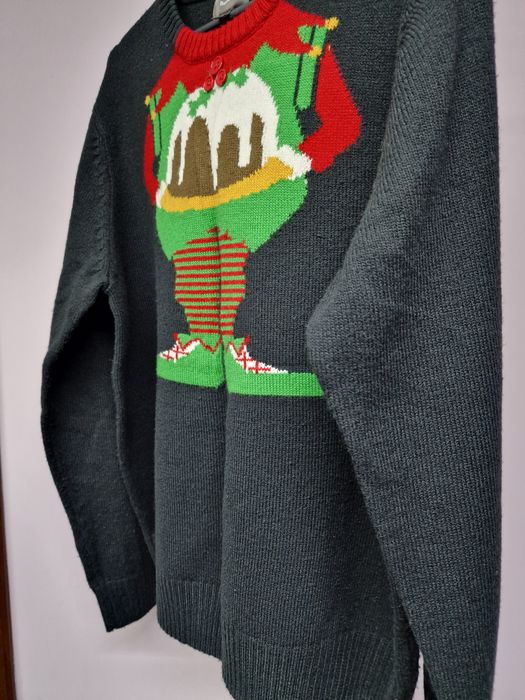 Sweterek sweter świąteczny męski rozmiar L