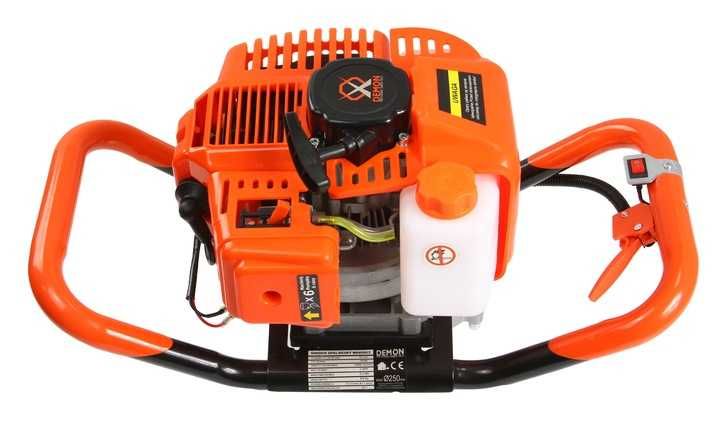 WIERTNICA GLEBOWA ŚWIDER SPALINOWY 3 wiertła fi 10/15/20cm +olej Demon