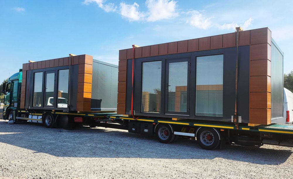 Pawilon gastronomiczny mieszkalny z płyty PIR usługowy handlowy