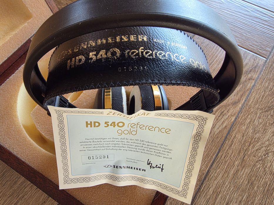 Навушники AKG K240 Sextett, AKG K501, Sennheiser HD540 Ref II, HD540 gold,