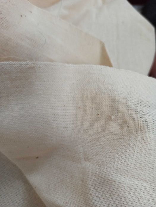 Лляна тканина(ймовірно),виробництво СССР, невибілена