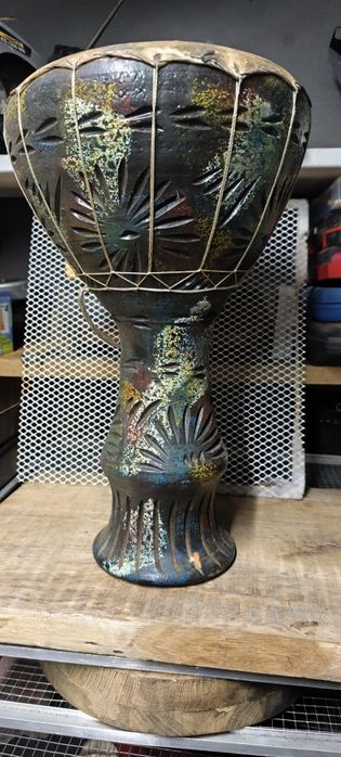 DJEMBE, afrykański bęben kielichowy