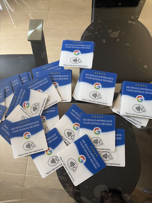 Google cartoes de Review Nfc