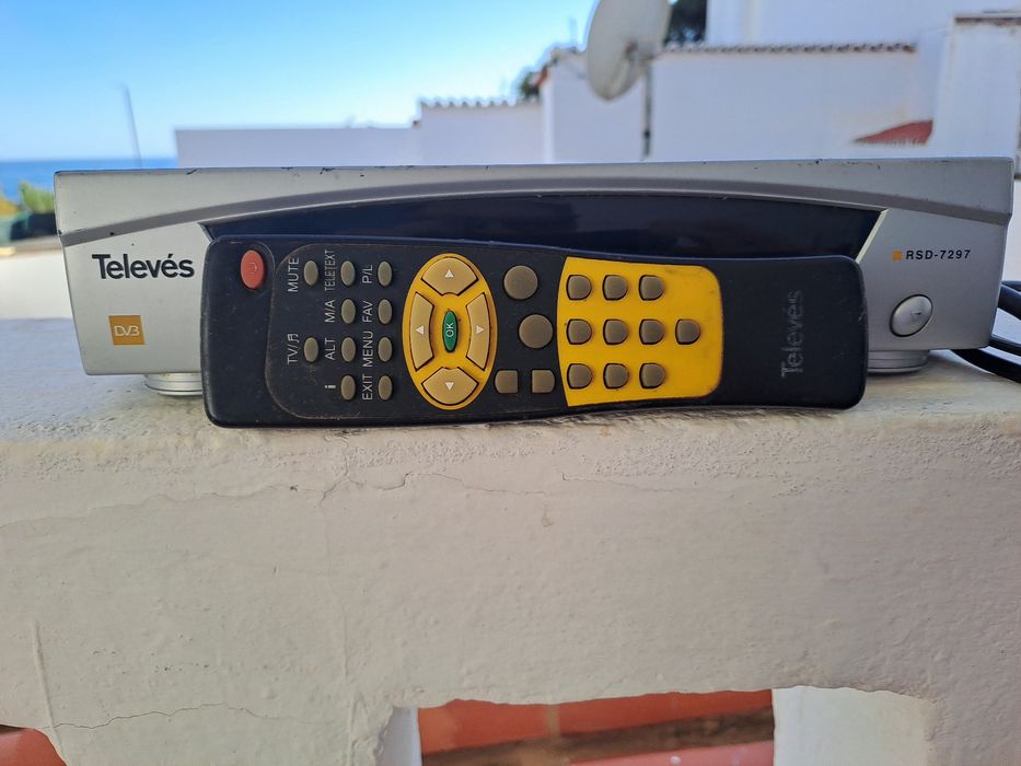 Receptor de satélite digital RSD-7297 Televes