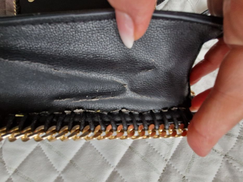 Torebka kopertówka pikowana