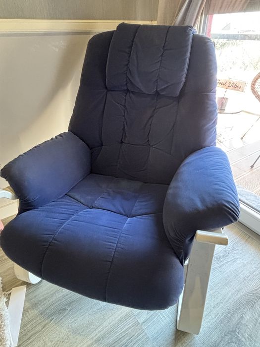 Cadeirao Azul - bom estado