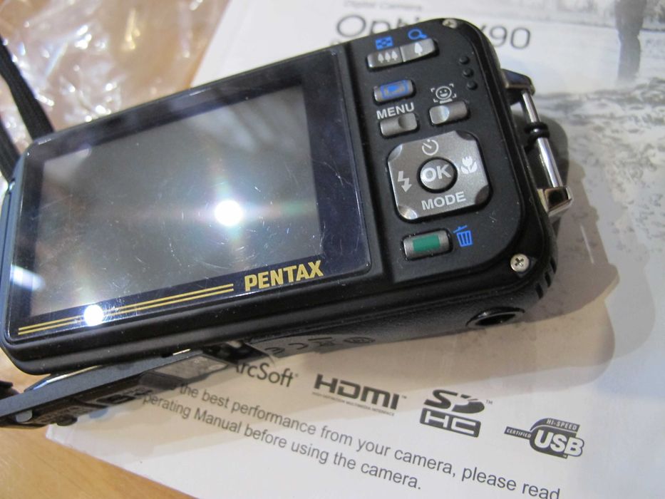 Pentax Optio W90 для екстремального  блогінгу