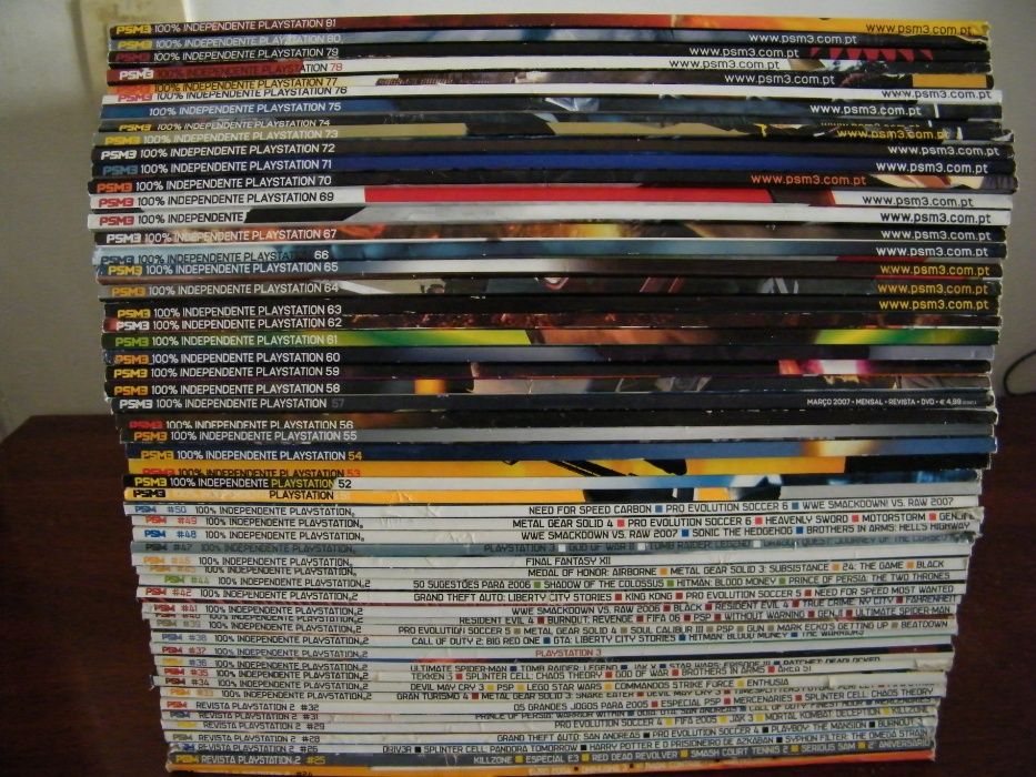 Revistas Playstation 2, Playstation 3, PSM2, PSM3