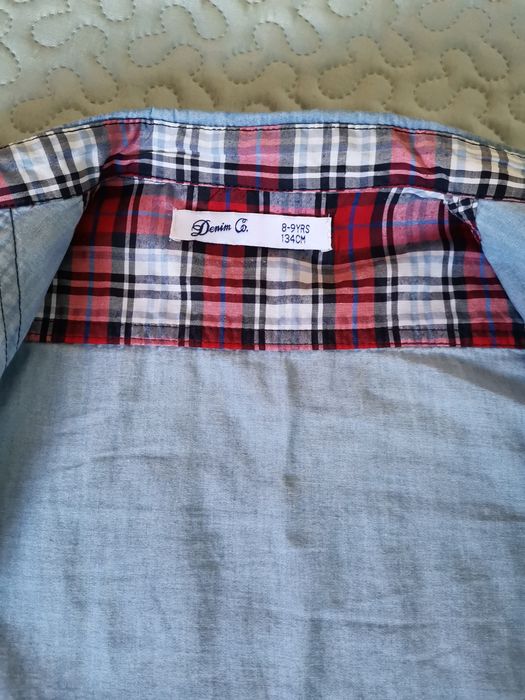 Camisa de ganga 8-9anos