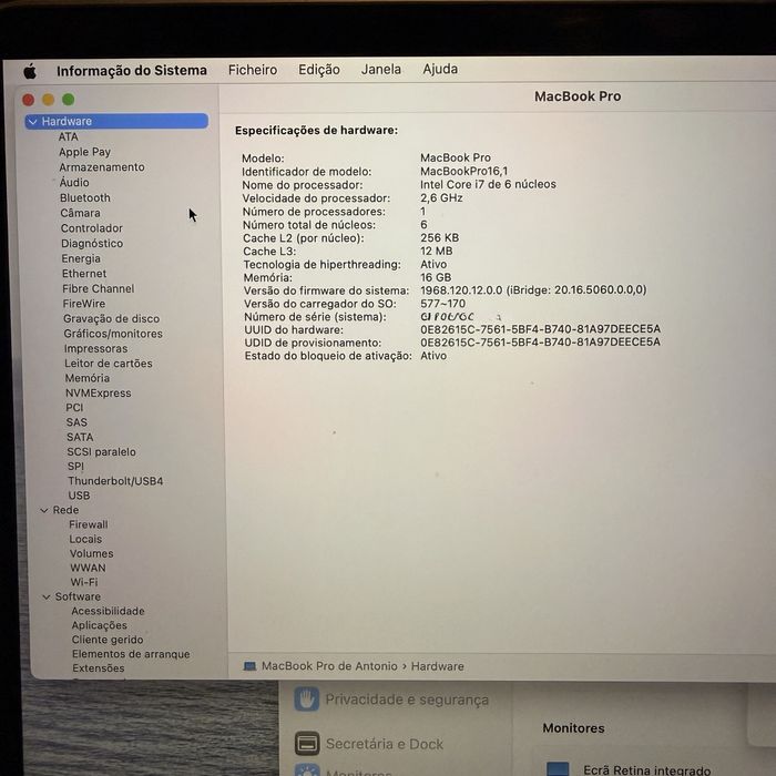 MacBook Pro (16 polegadas, 2019)