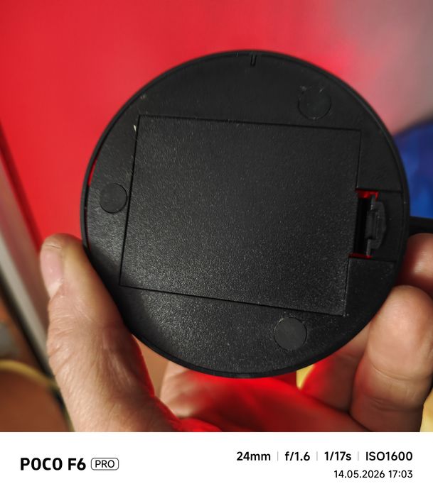 Lampka nocna 3D LED Flaming – 16 kolorów, Pilot | Stan BDB