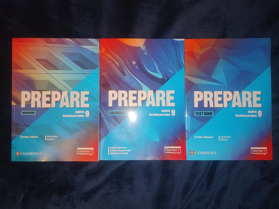 Зошити англійська мова. Prepare. 9 клас Ukrainian Edition