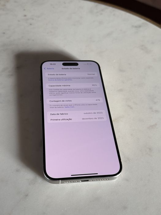 iPhone 15 Pro Max 1TB 85% Bat