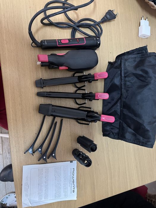 Vendo prancha de cabelo com varias funcoes