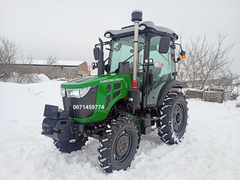 Мінітрактор EUROFENG 554 LUX з кондиціонером ДМТЗ Безкоштовна доставка