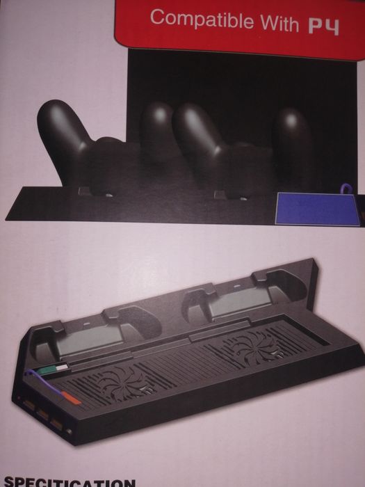 Estação refrigeração/carregamento PS4