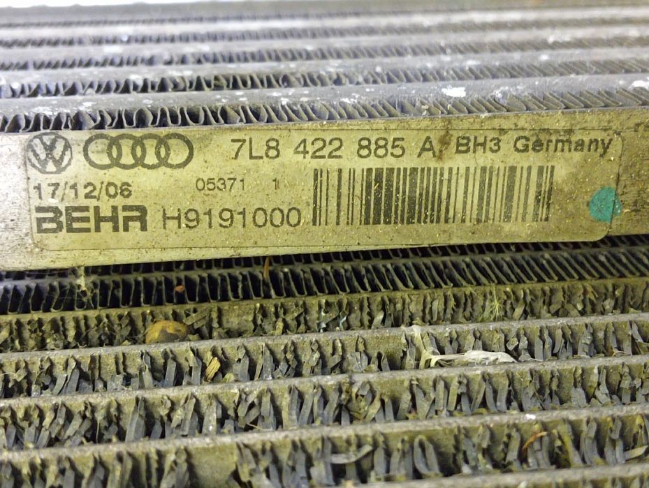 Касета радіатора 3.0d Туарег Volkswagen Touareg GP BKS 3.0 радиатор
