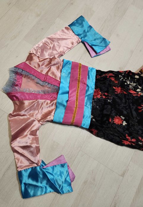 strój japonki japonka kimono chinka przebranie nr 617