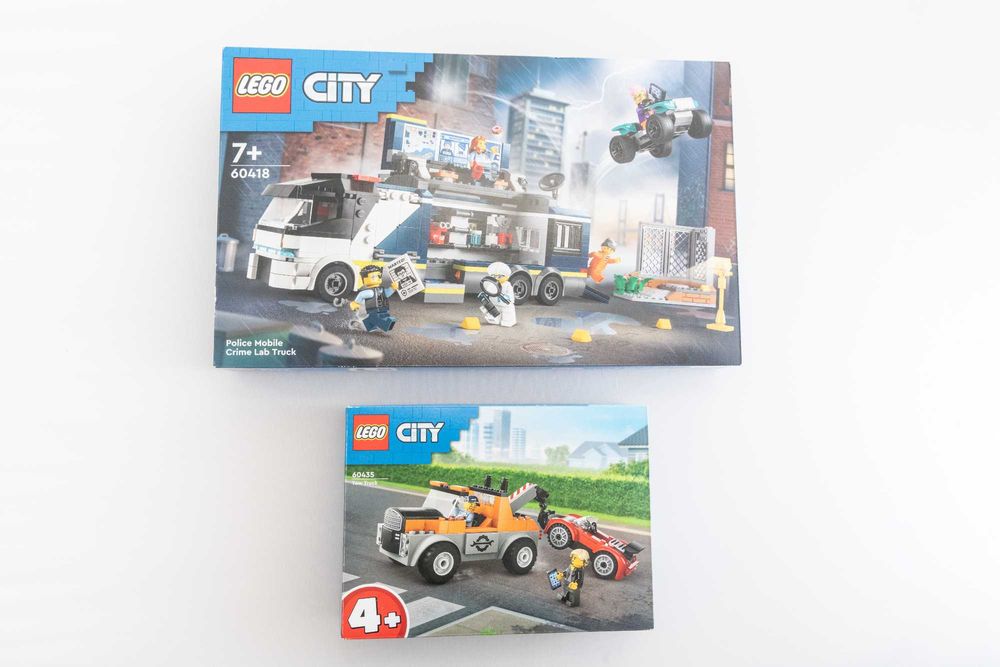 2 x pudełko LEGO City 60418 + 60435