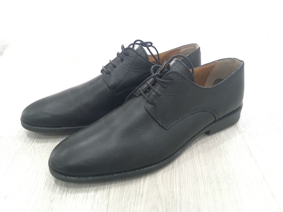 Sapatos Couro 43 Pretos