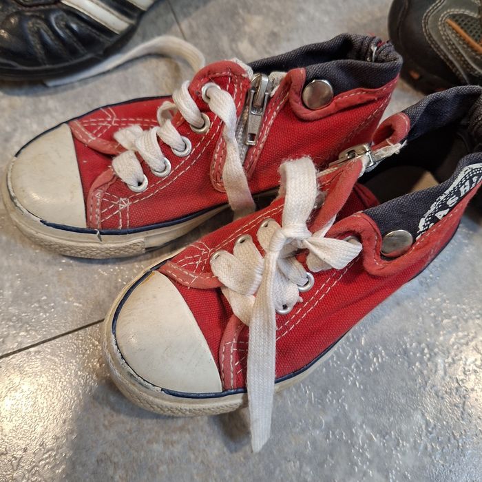 3x buty chłopięce rozmiar 25