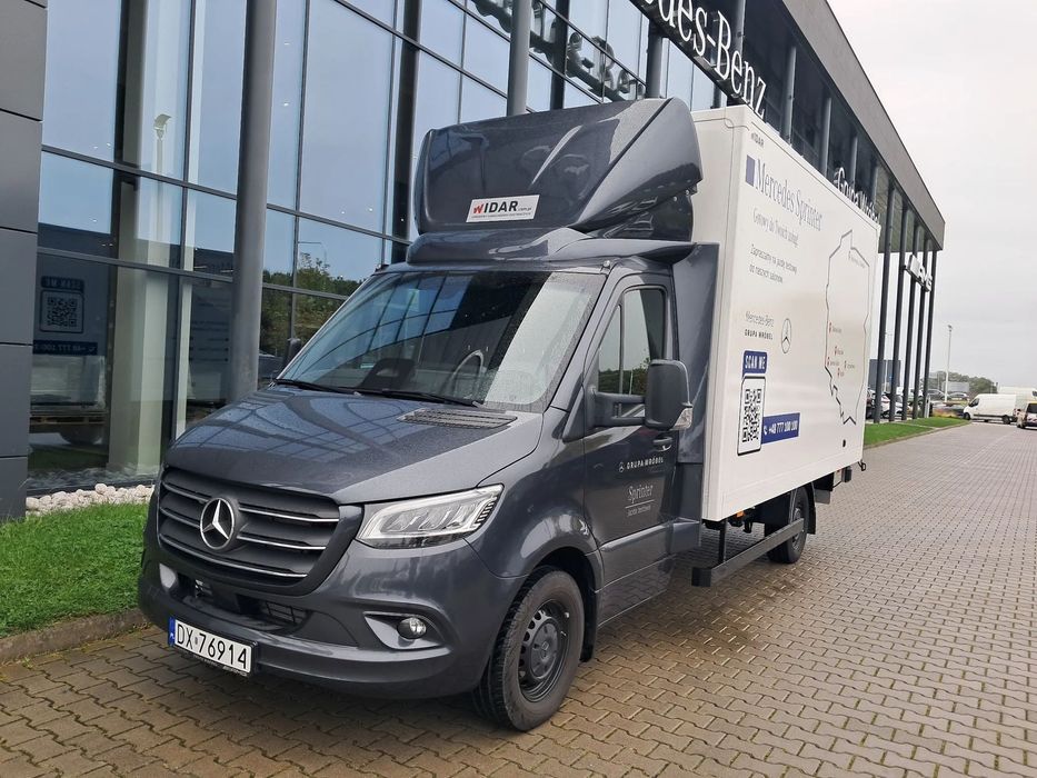 Mercedes-Benz Sprinter 319 CDI Podwozie 4325 mm - Kontener 8 EP  Sprinter 319 CDI Podwozie 4325 mm_Lekki Kontener 8 EP - demo