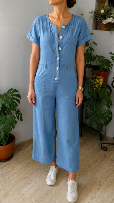 Kombinezon ala jeans Zara