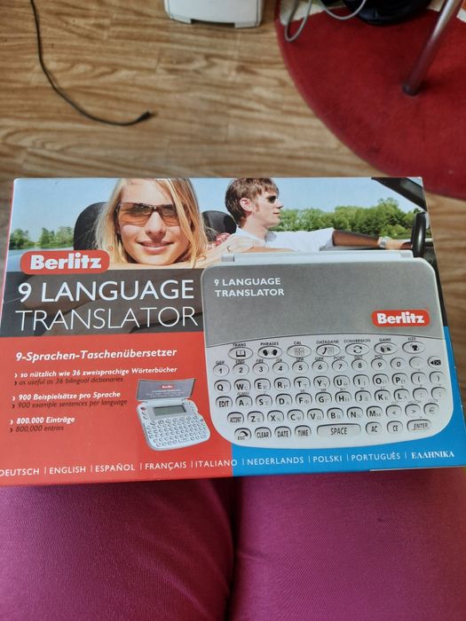 Elektroniczny tłumacz na baterię