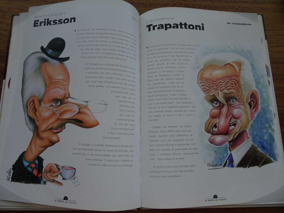 O Euro de Caretas - Portugal 2004 (50 Histórias Caricaturas)