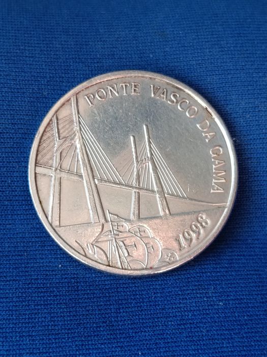 500 escudos 1998 PRATA