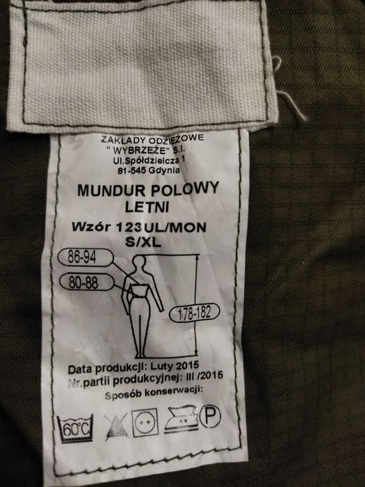 Nowe spodnie letnie Wybrzeże, wzór 123. S/XL